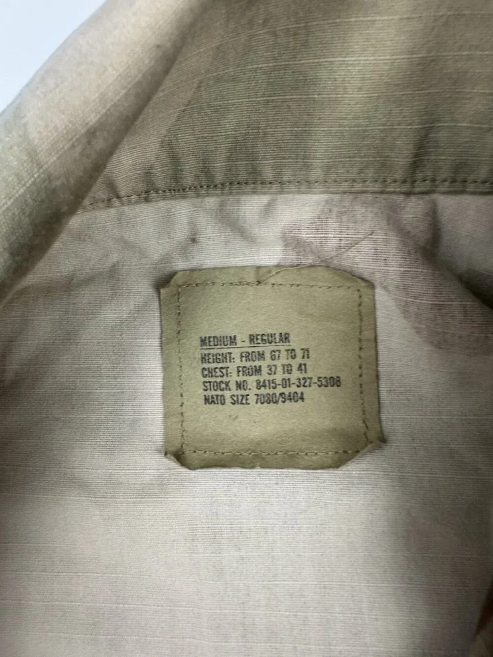 Vintage US Army DCU Camo Coat Men Medium Reg Desert Camoflauge Infantry